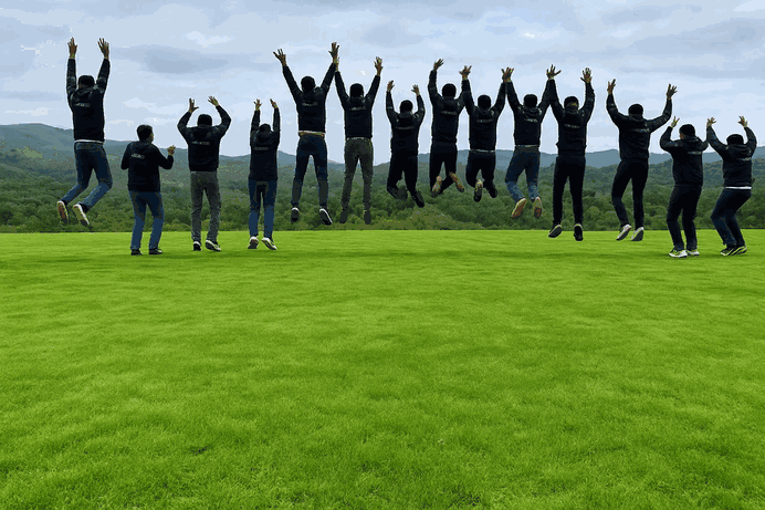 Team outdoor activity